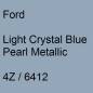 Preview: Ford, Light Crystal Blue Pearl Metallic, 4Z / 6412.